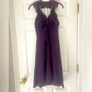Dress Barn Collection dress. Size 4. Purple. Worn once.